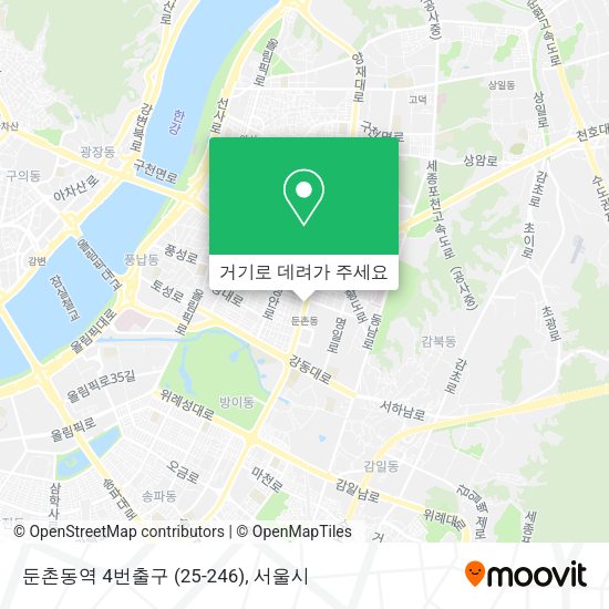 둔촌동역 4번출구 (25-246) 지도