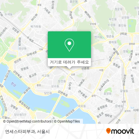 연세스타피부과 지도