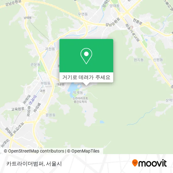 카트라이더범퍼 지도