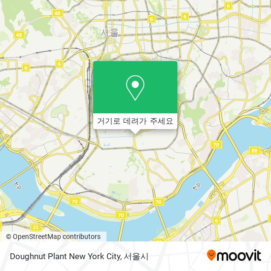 Doughnut Plant New York City 지도