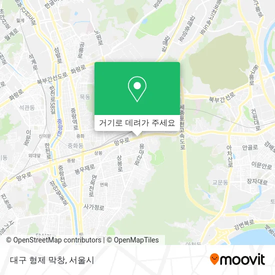 대구 형제 막창 지도