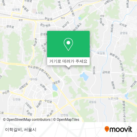 이학갈비 지도