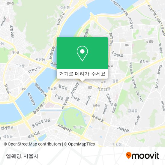 엘웨딩 지도