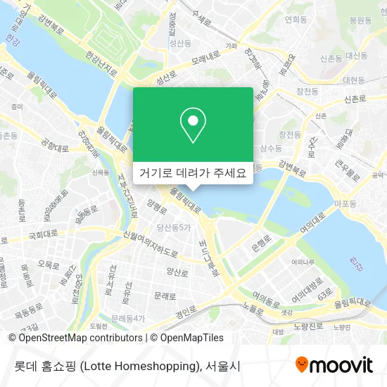 롯데 홈쇼핑 (Lotte Homeshopping) 지도