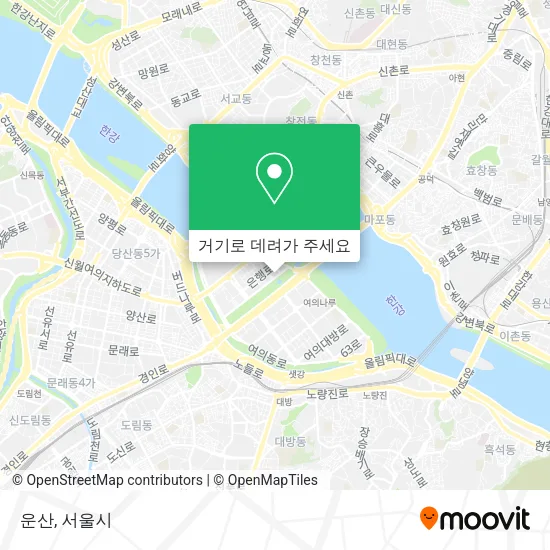 운산 지도