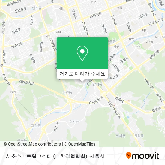 서초스마트워크센터 (대한결핵협회) 지도