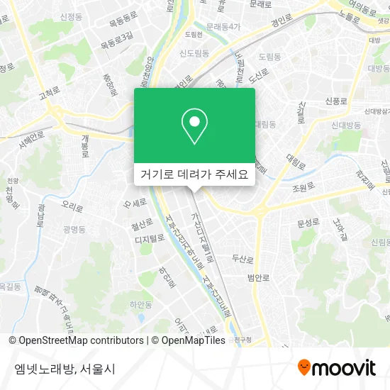 엠넷노래방 지도