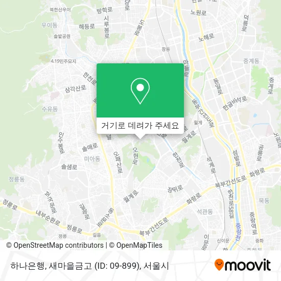 하나은행, 새마을금고 (ID: 09-899) 지도