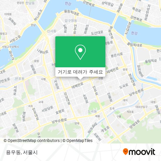용우동 지도