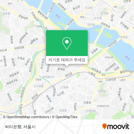 씨티은행 지도