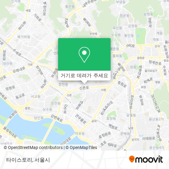 타이스토리 지도