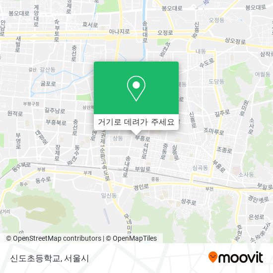 신도초등학교 지도
