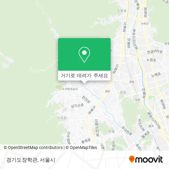경기도장학관 지도
