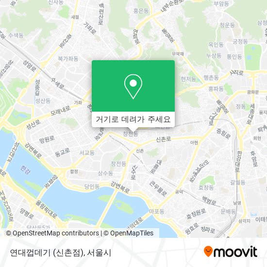 연대껍데기 (신촌점) 지도
