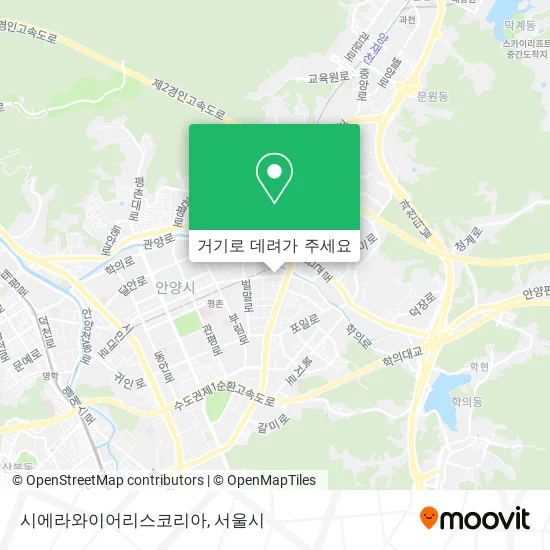 시에라와이어리스코리아 지도