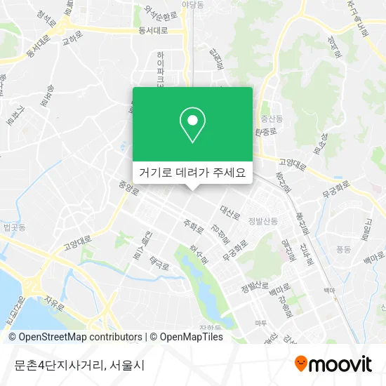 문촌4단지사거리 지도