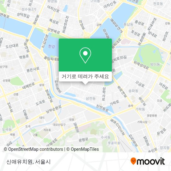 신애유치원 지도