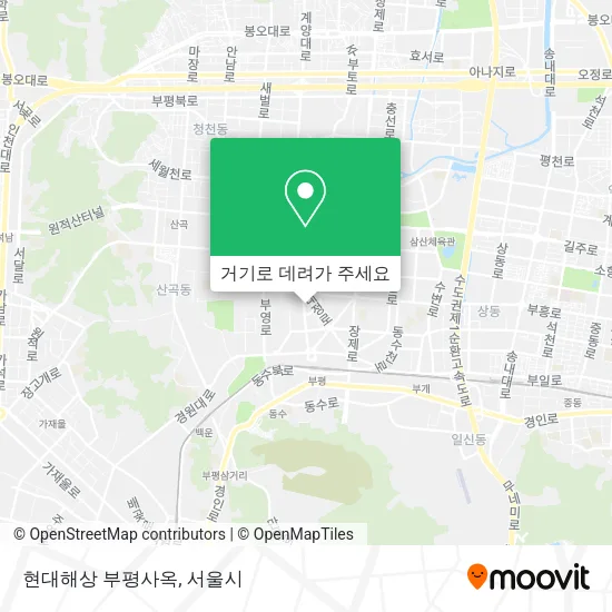 현대해상 부평사옥 지도