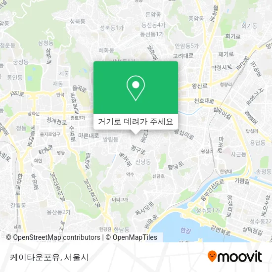 케이타운포유 지도