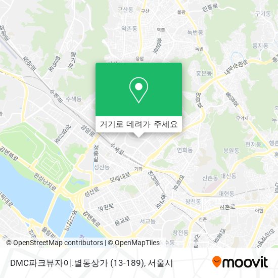 DMC파크뷰자이.별동상가 (13-189) 지도