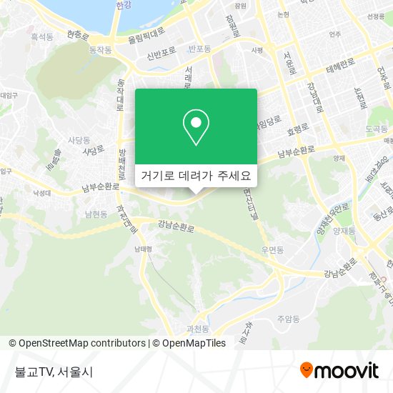 불교TV 지도