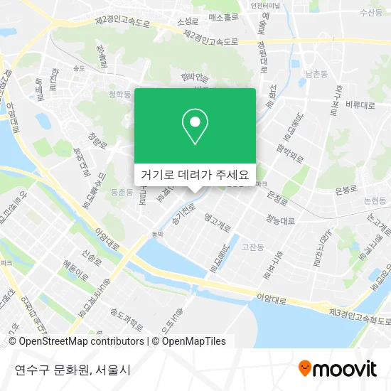 연수구 문화원 지도