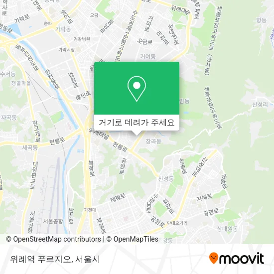 위례역 푸르지오 지도
