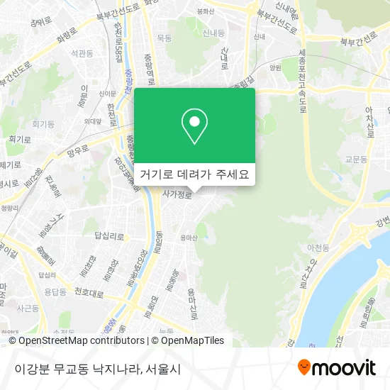 이강분 무교동 낙지나라 지도