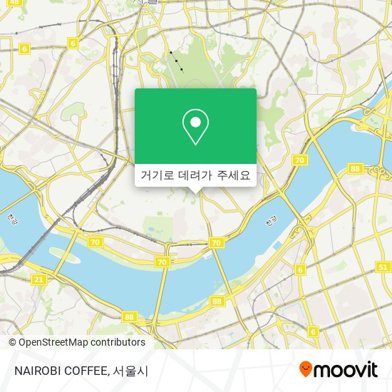 NAIROBI COFFEE 지도