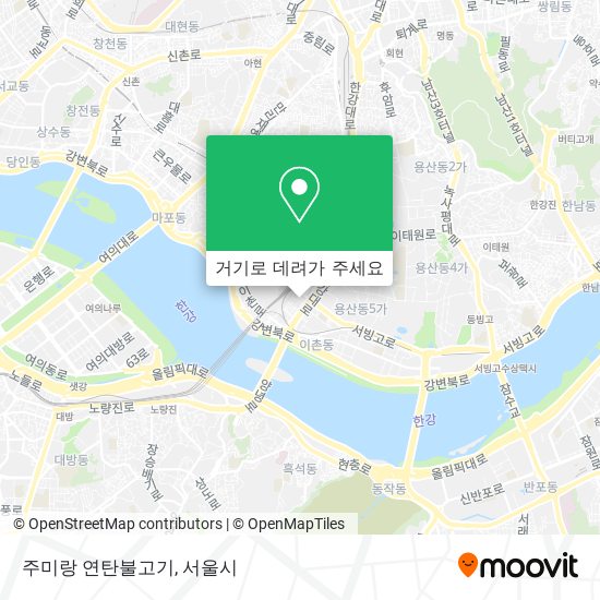 주미랑 연탄불고기 지도