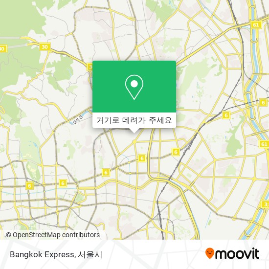 Bangkok Express 지도