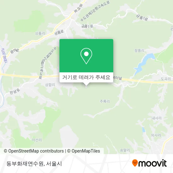 동부화재연수원 지도
