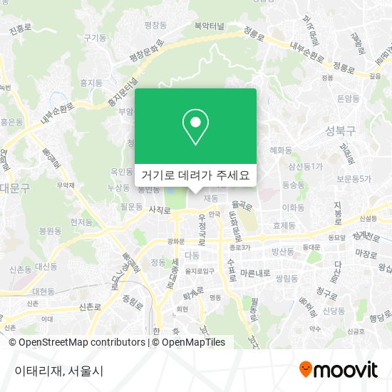 이태리재 지도