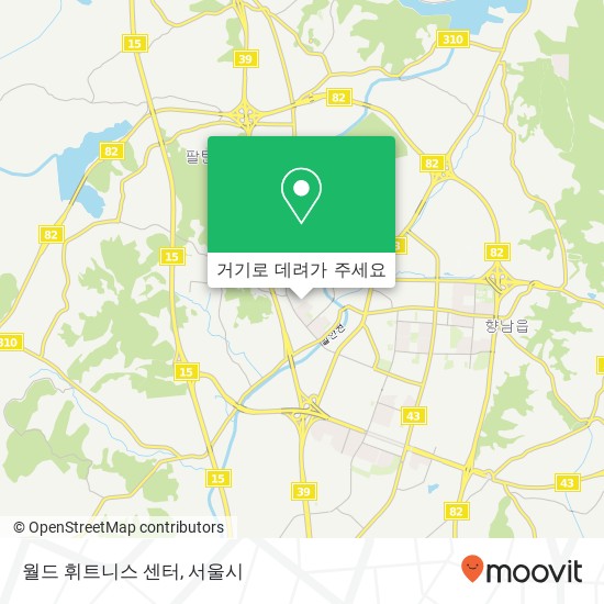 월드 휘트니스 센터 지도