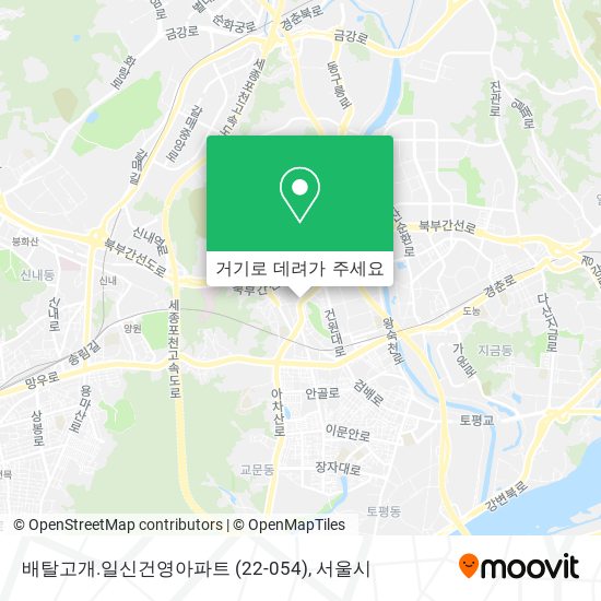 배탈고개.일신건영아파트 (22-054) 지도