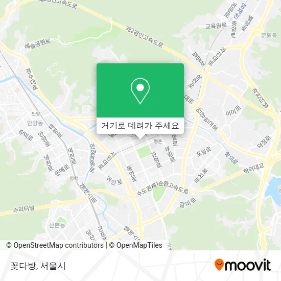 꽃다방 지도