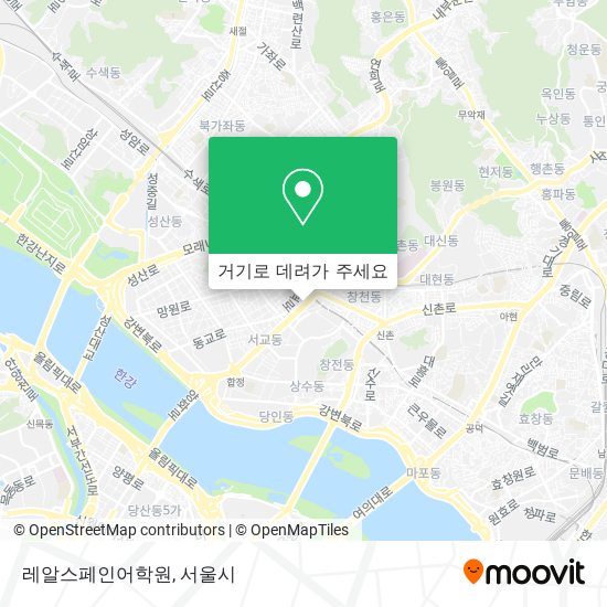 레알스페인어학원 지도
