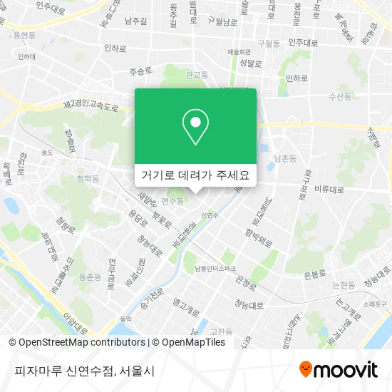 피자마루 신연수점 지도