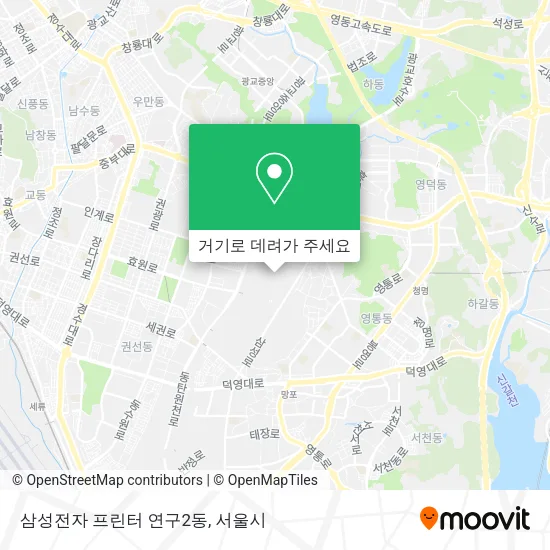 삼성전자 프린터 연구2동 지도