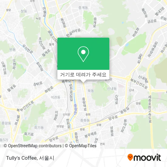 Tully's Coffee 지도