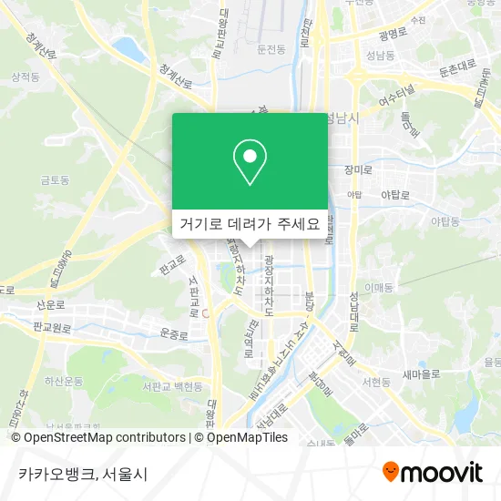 카카오뱅크 지도