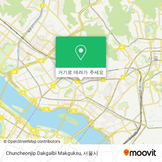 Chuncheonjip Dakgalbi Makguksu 지도