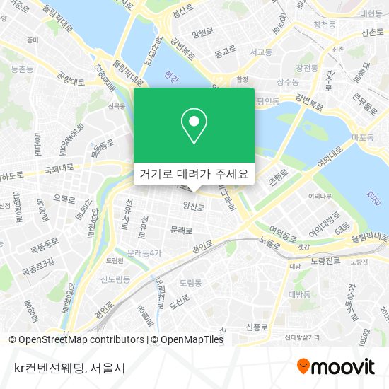 kr컨벤션웨딩 지도