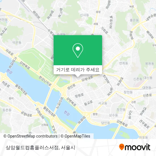 상암월드컵홈플러스서점 지도