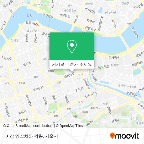 이강 양꼬치와 짬뽕 지도