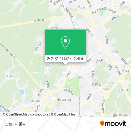 산본 지도