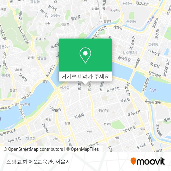 소망교회 제2교육관 지도