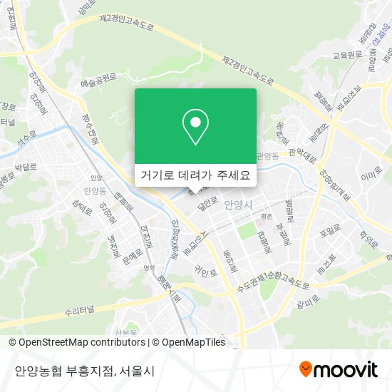 안양농협 부흥지점 지도