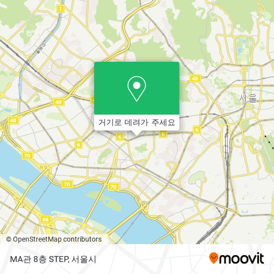 MA관 8층 STEP 지도