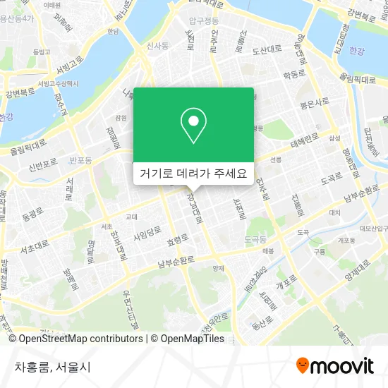 차홍룸 지도